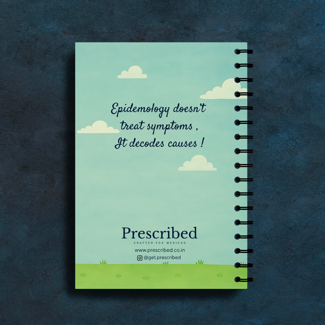Community Medicine Notebook – Subject-Themed A4 | Prescribed
