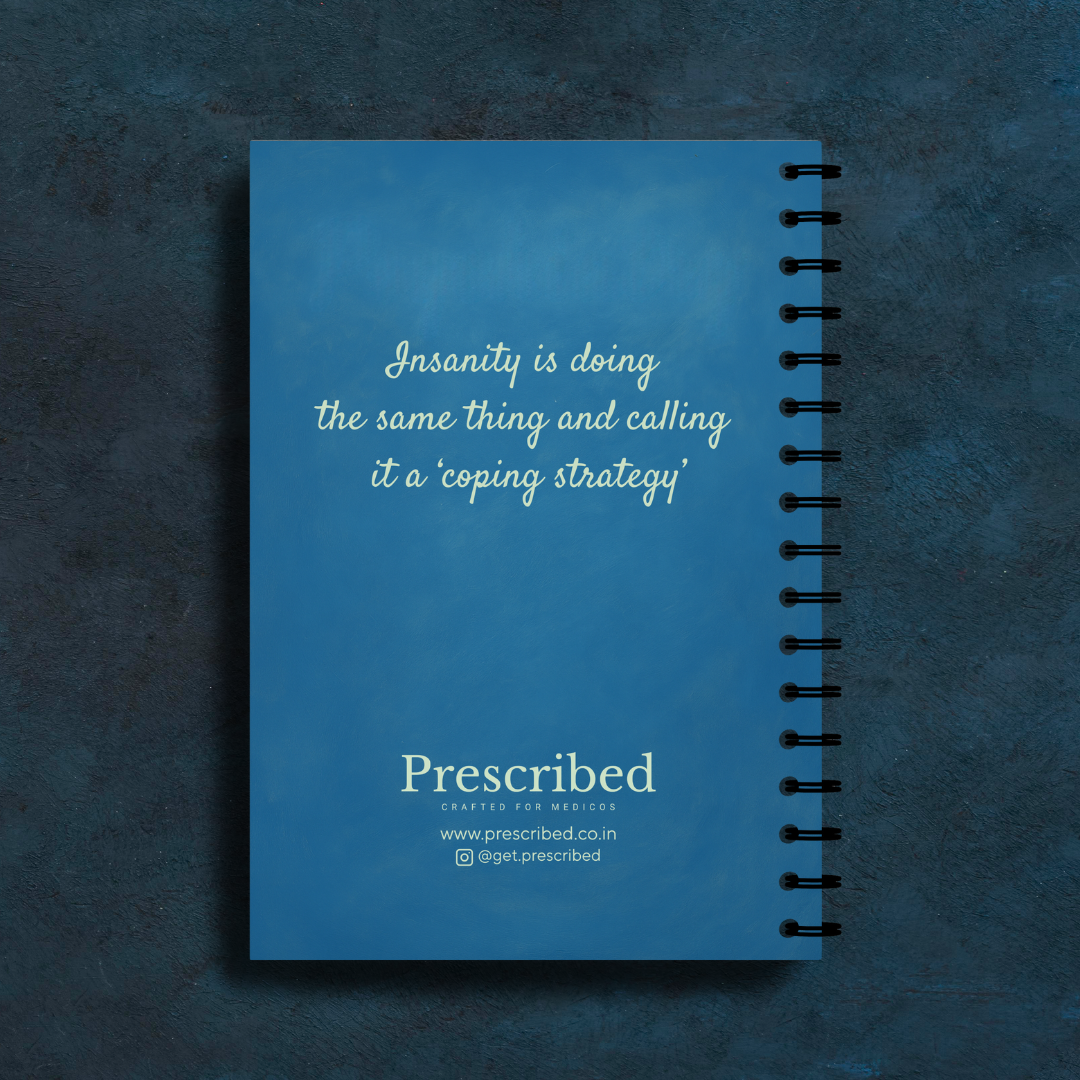 Psychiatry Notebook – Subject-Themed A4 | Prescribed