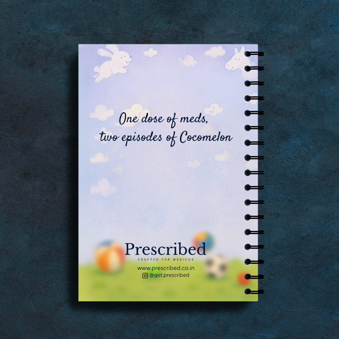 Pediatrics Notebook – Subject-Themed A4 | Prescribed