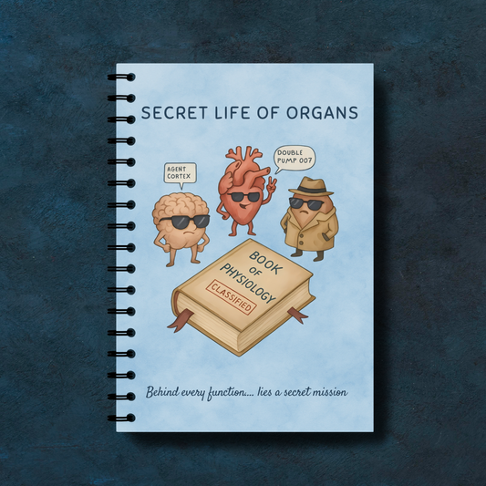 Physiology Notebook – Subject-Themed A4 | Prescribed