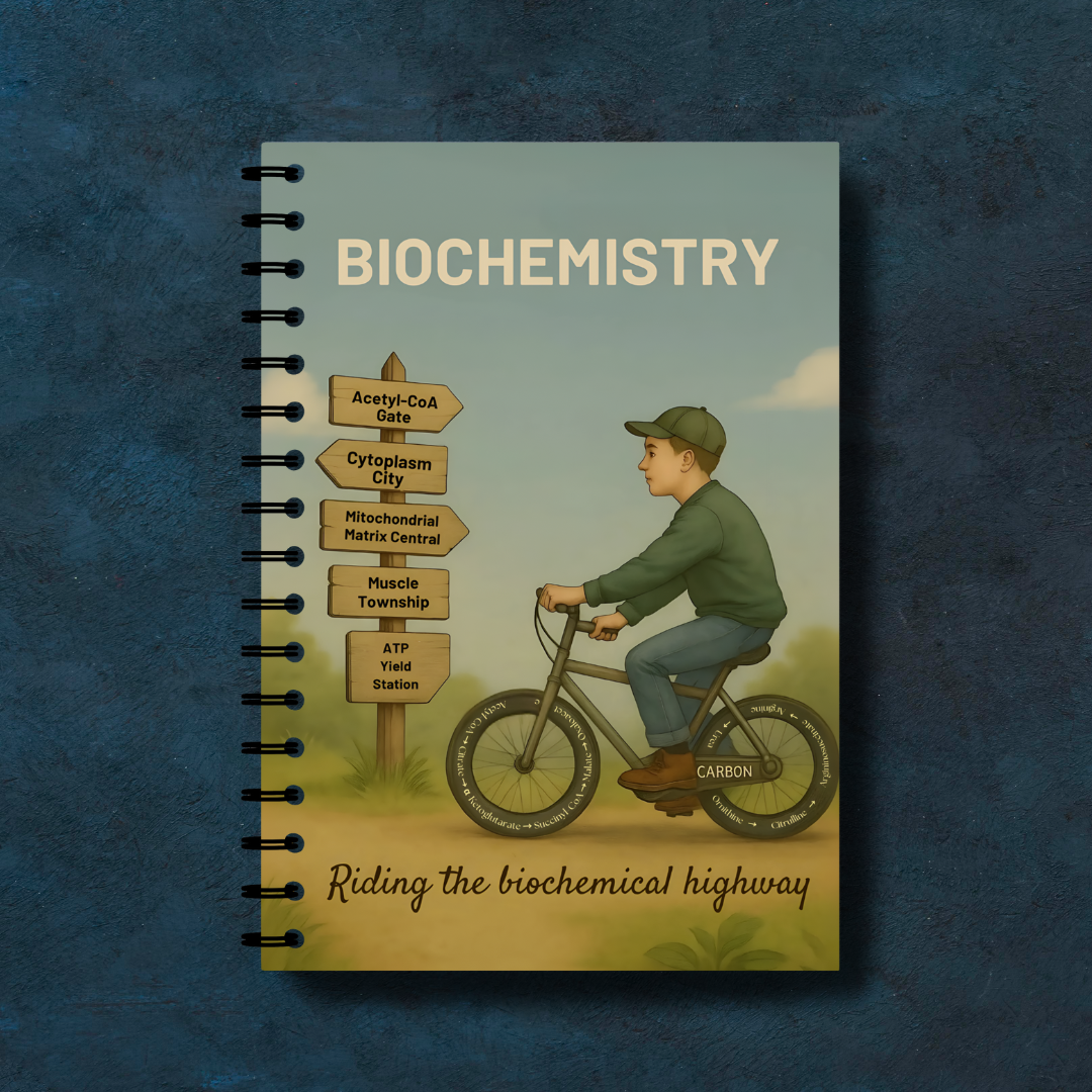 Biochemistry Notebook – Subject-Themed A4 | Prescribed