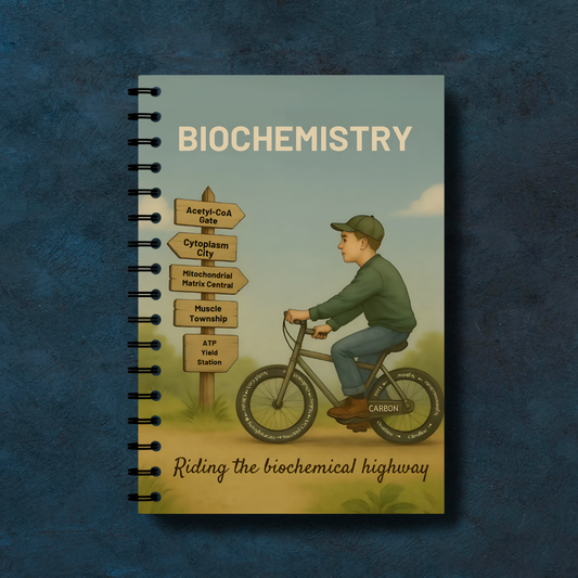 Biochemistry Notebook – Subject-Themed A4 | Prescribed