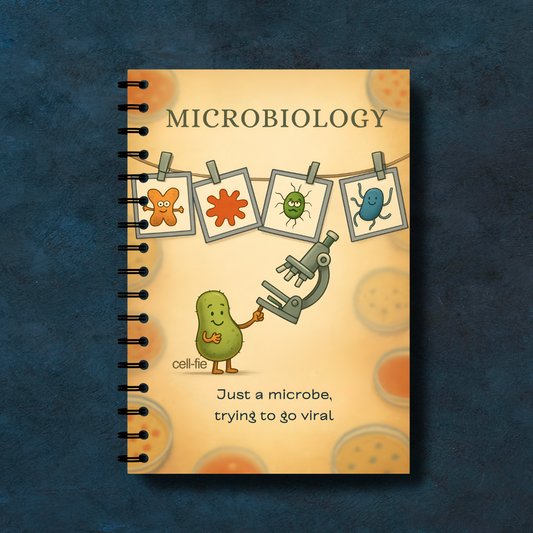 Microbiology Notebook – Subject-Themed A4 | Prescribed