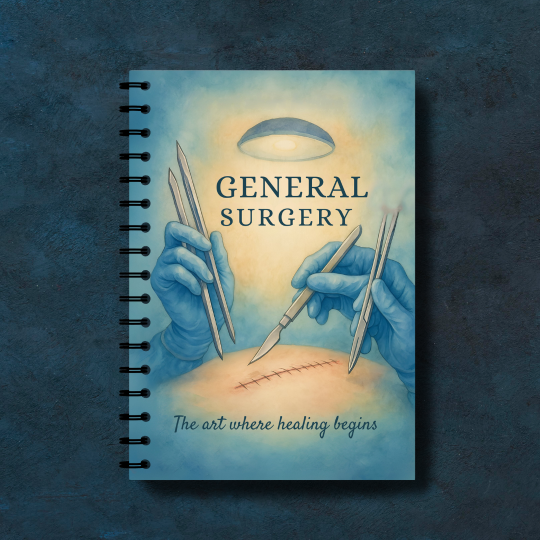 Surgery Notebook – Subject-Themed A4 | Prescribed