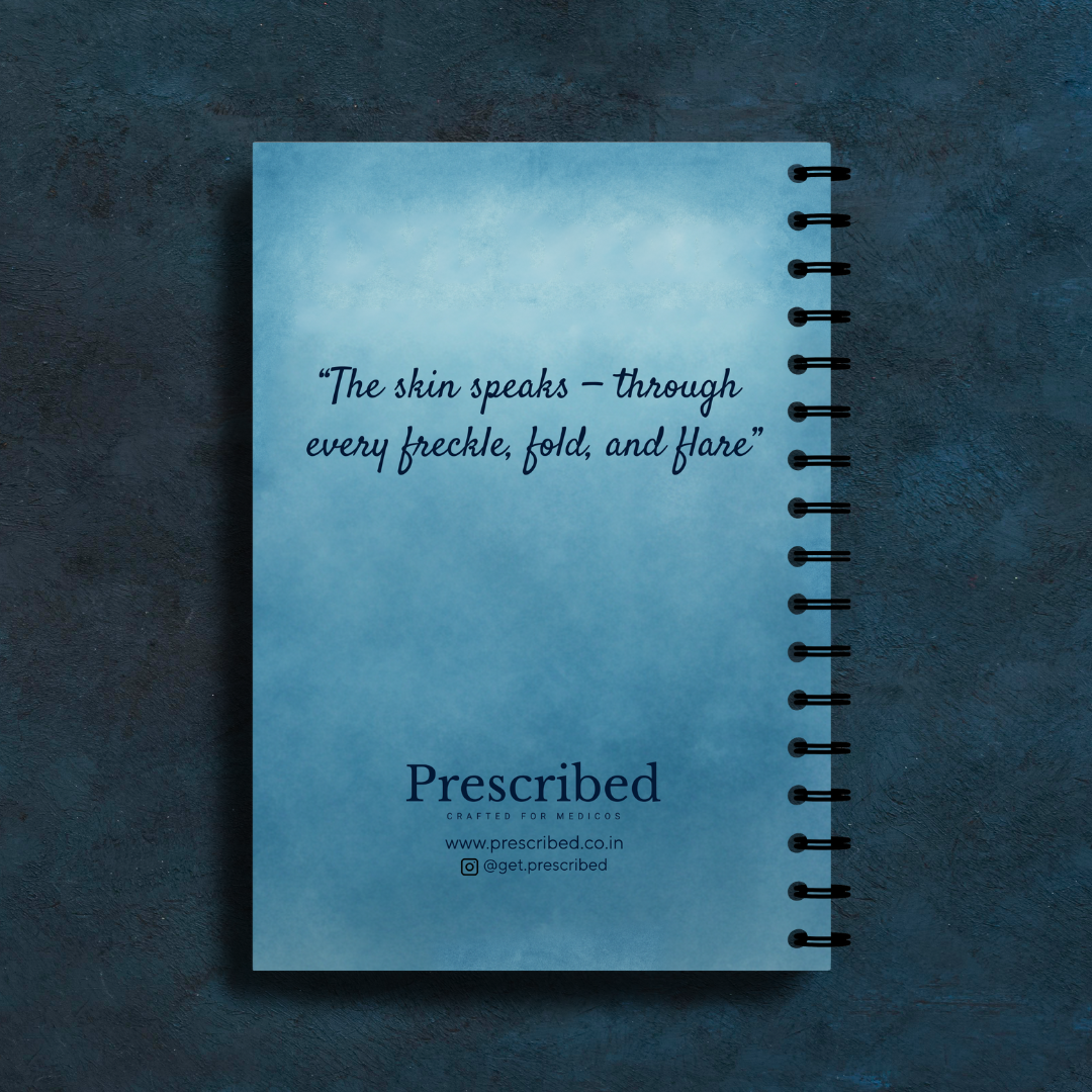 Dermatology Notebook – Subject-Themed A4 | Prescribed