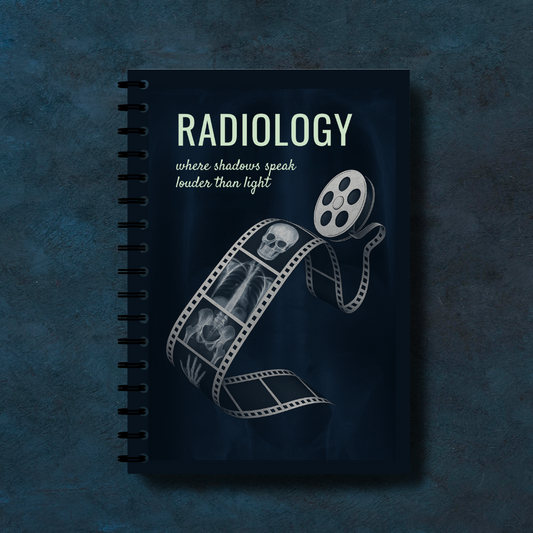 Radiology Notebook – Subject-Themed A4 | Prescribed