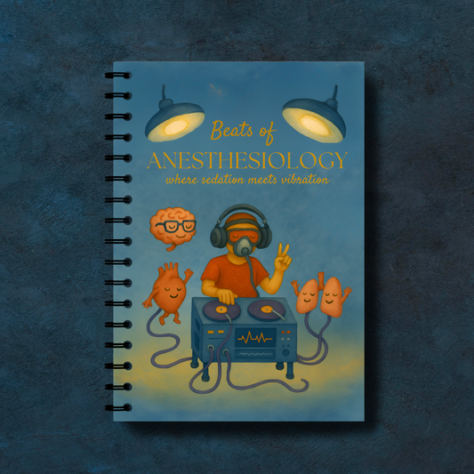 Anaesthesia Notebook – Subject-Themed A4 | Prescribed