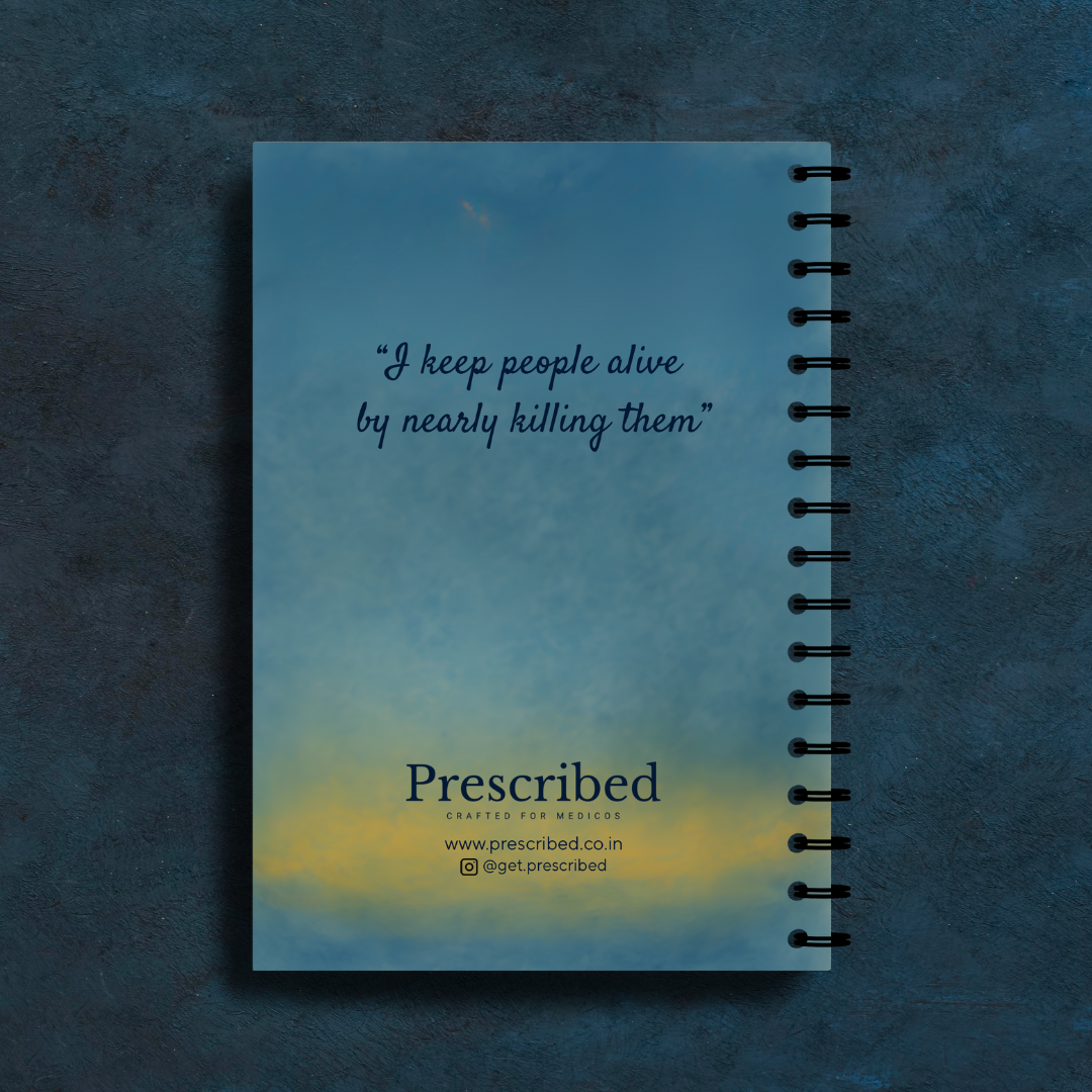 Anaesthesia Notebook – Subject-Themed A4 | Prescribed