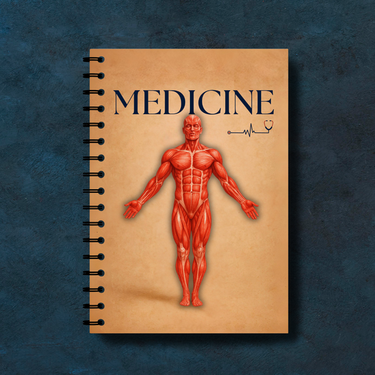 General Medicine Notebook – Subject-Themed A4 | Prescribed