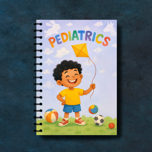 Pediatrics Notebook – Subject-Themed A4 | Prescribed